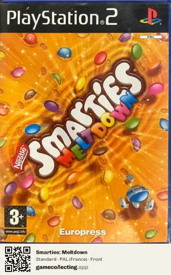 Smarties: Meltdown PlayStation 2, France box front