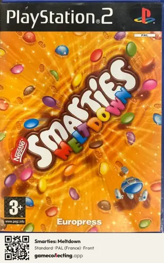 Smarties: Meltdown PlayStation 2, France box front
