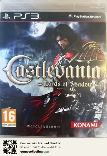 Castlevania: Lords of Shadow PlayStation 3, Netherlands box front