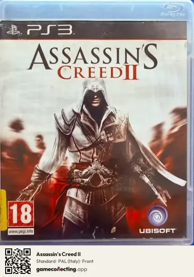 Assassin's Creed II PlayStation 3, Italy box front