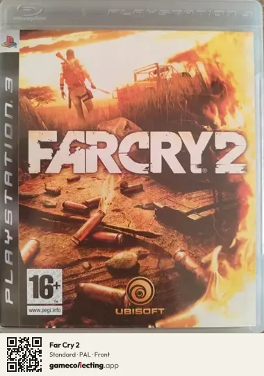 Far Cry 2 PlayStation 3, PAL box front