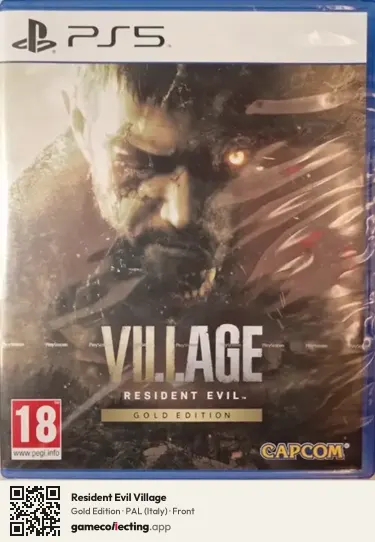 Resident Evil Village PlayStation 5, Italy box front