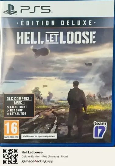 Hell Let Loose PlayStation 5, France box front
