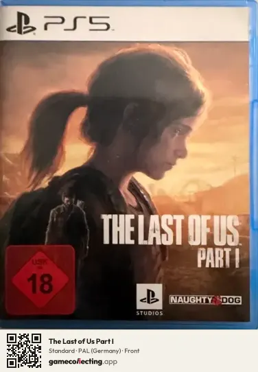 The Last of Us Part I PlayStation 5, Germany box front