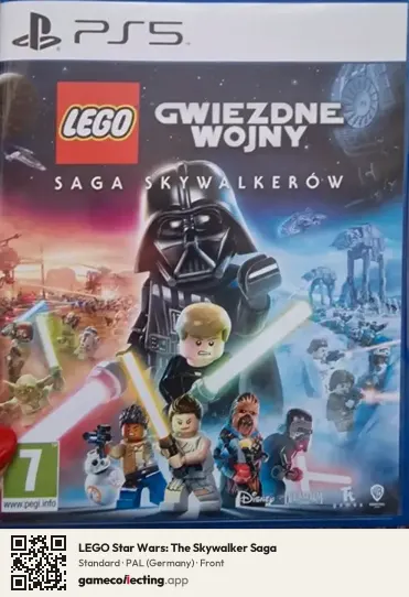 LEGO Star Wars: The Skywalker Saga PlayStation 5, Germany box front