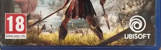 Assassin's Creed Odyssey, the USK square on its front