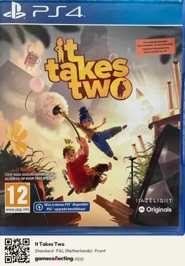It Takes Two PlayStation 4, Netherlands box front