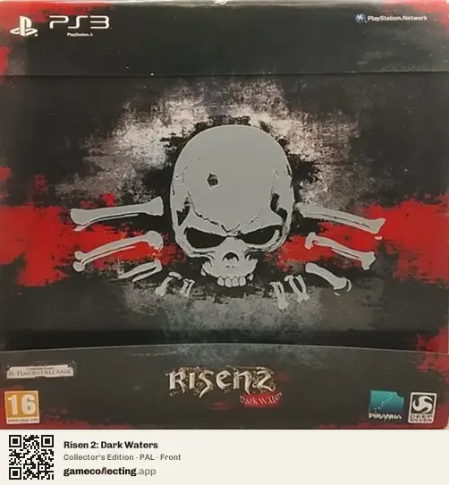 Risen 2: Dark Waters PlayStation 3, PAL box front