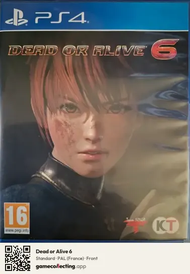 Dead or Alive 6 PlayStation 4, France box front