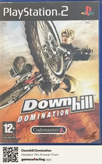 Downhill Domination PlayStation 2, France box front