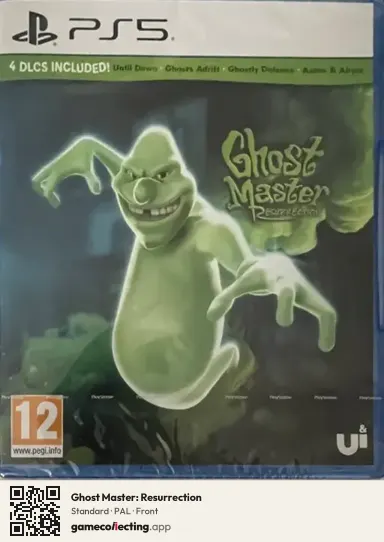 Ghost Master: Resurrection PlayStation 5, PAL box front