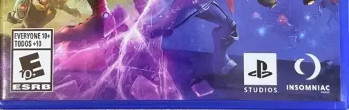 Ratchet & Clank: Rift Apart, the ESRB box on its front