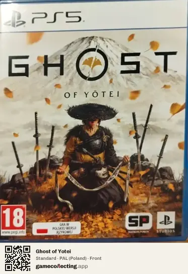 Ghost of Yotei PlayStation 5, Poland box front