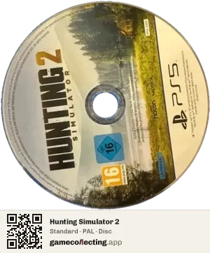 Hunting Simulator 2 PlayStation 5, PAL disc