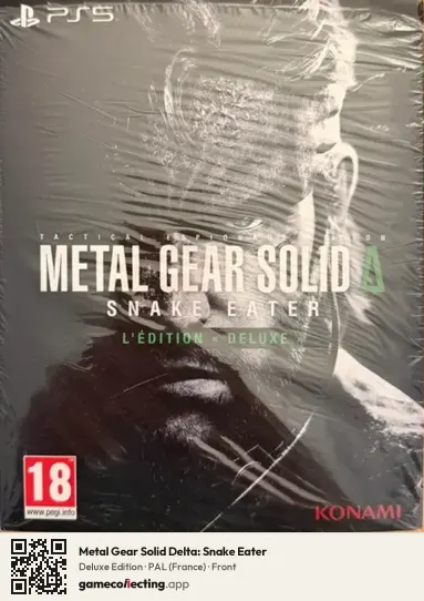 Metal Gear Solid Delta: Snake Eater PlayStation 5, France box front
