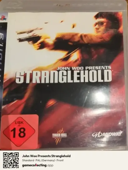 John Woo Presents Stranglehold PlayStation 3, Germany box front