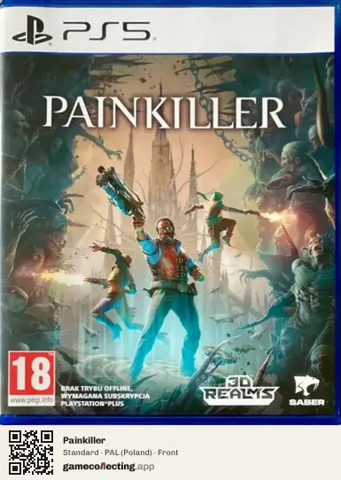 Painkiller PlayStation 5, Poland box front