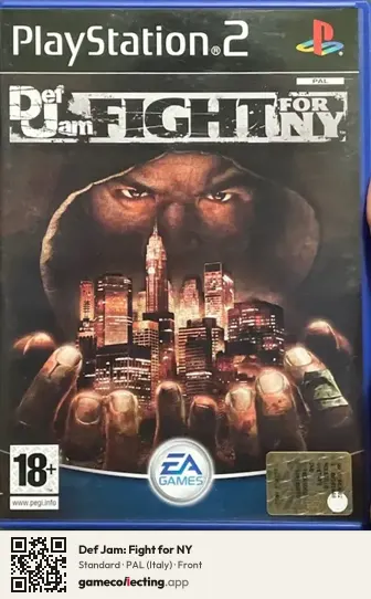 Def Jam: Fight for NY PlayStation 2, Italy box front