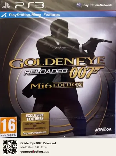 GoldenEye 007: Reloaded PlayStation 3, PAL box front