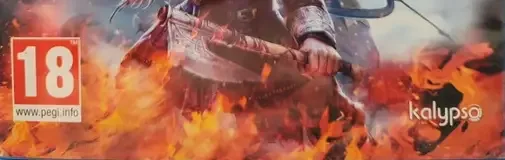 Vikings: Wolves of Midgard, the PEGI square on its front