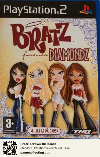 Bratz: Forever Diamondz PlayStation 2, Nordic countries box front