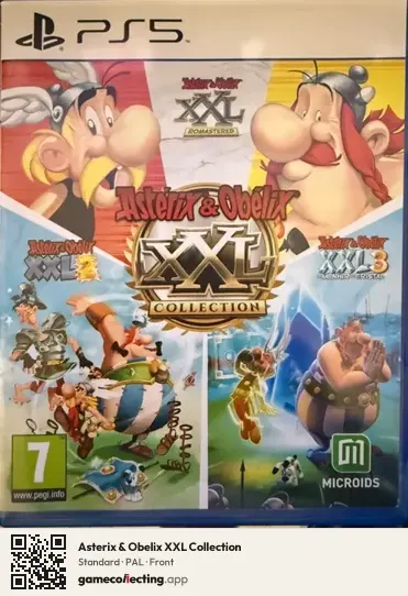 Asterix & Obelix XXL Collection PlayStation 5, PAL box front