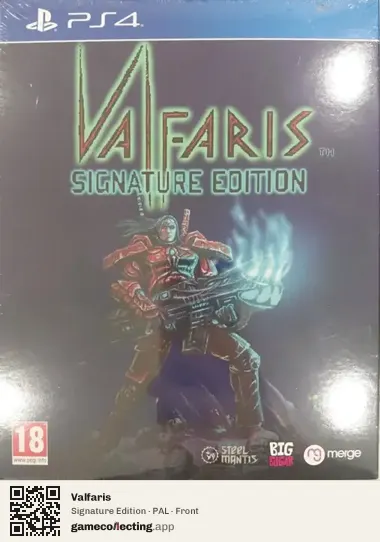 Valfaris PlayStation 4, PAL box front
