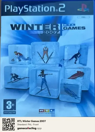 RTL Winter Games 2007 PlayStation 2, PAL box front