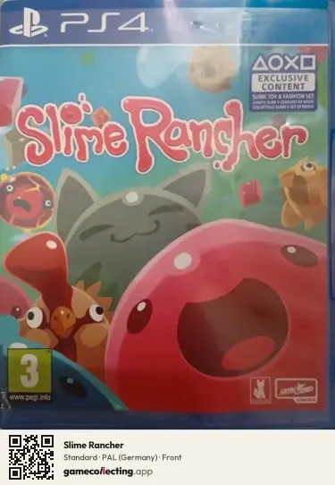 Slime Rancher PlayStation 4, Germany box front