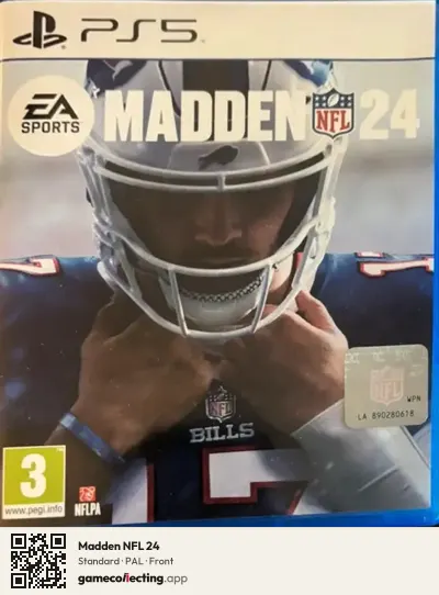 Madden NFL 24 PlayStation 4, PAL box front