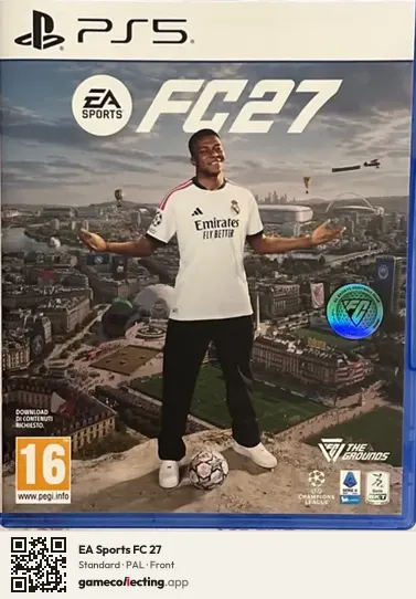 EA Sports FC 27 PlayStation 5, PAL box front