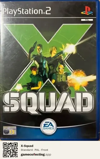 X-Squad PlayStation 2, PAL box front