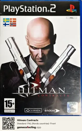Hitman: Contracts PlayStation 2, Nordic countries box front