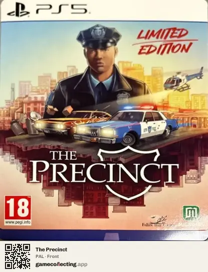 The Precinct PlayStation 5, PAL box front