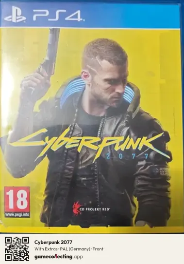 Cyberpunk 2077 PlayStation 4, Germany box front