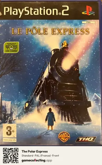 The Polar Express PlayStation 2, France box front