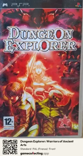 Dungeon Explorer: Warriors of Ancient Arts PlayStation Portable, France box front