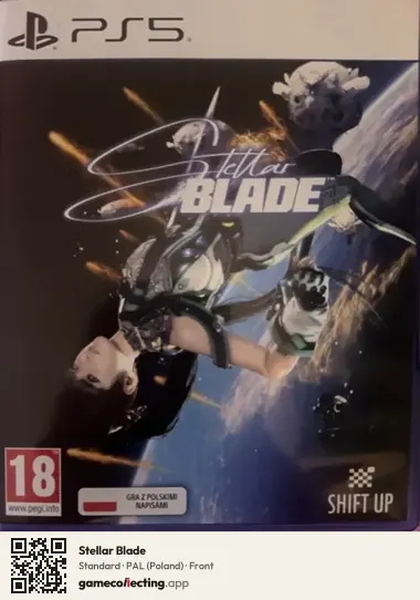 Stellar Blade PlayStation 5, Poland box front