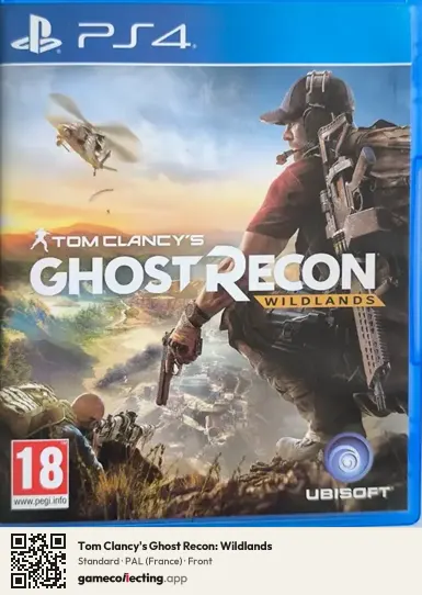 Tom Clancy's Ghost Recon: Wildlands PlayStation 4, France box front
