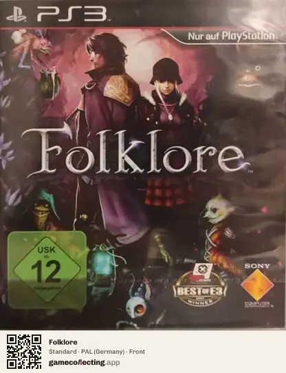 Folklore PlayStation 3, Germany box front