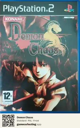 Demon Chaos PlayStation 2, PAL box front