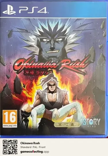 Okinawa Rush PlayStation 4, PAL box front