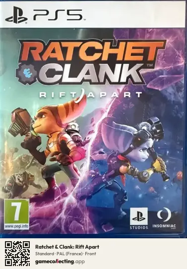 Ratchet & Clank: Rift Apart PlayStation 5, France box front
