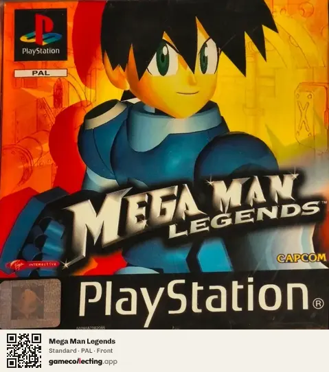 Mega Man Legends PlayStation, PAL box front