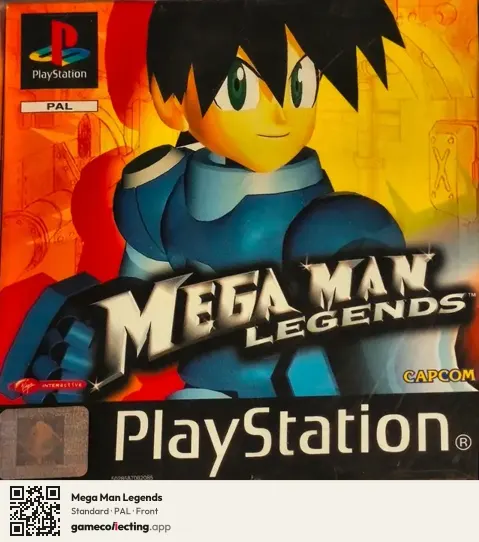 Mega Man Legends PlayStation, PAL box front
