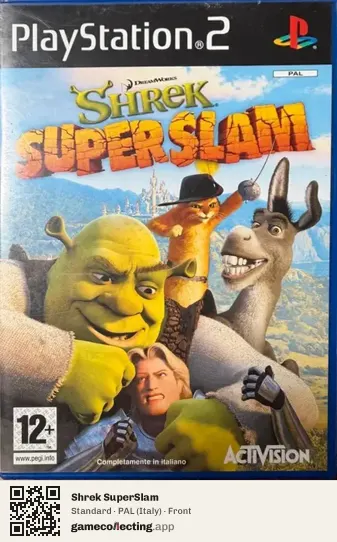 Shrek SuperSlam PlayStation 2, Italy box front