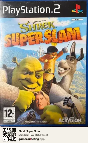Shrek SuperSlam PlayStation 2, Italy box front