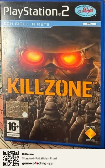 Killzone PlayStation 2, Italy box front