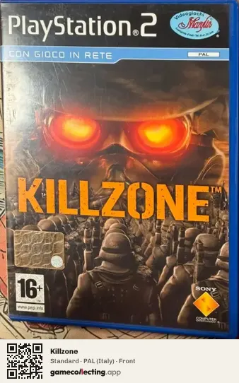 Killzone PlayStation 2, Italy box front