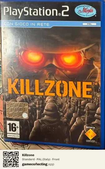 Killzone PlayStation 2, Italy box front